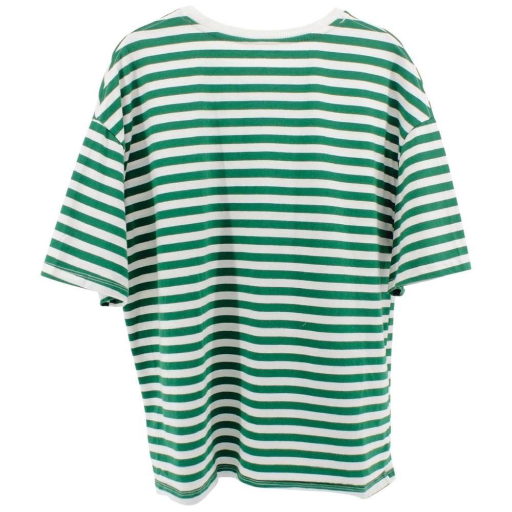 NEW Zara Dinosaur and Stripe Tee Novelty Comfort Fun Quirky Camp L - Picture 6 of 11